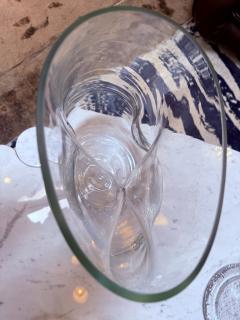 Sculptural Italian Handblown Glass Vase 1970s - 4316012