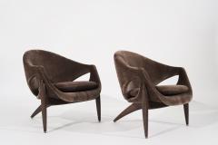 Sculptural Lounge Chairs by Luigi Tiengo for Cimon Canada C 1960s - 3285136