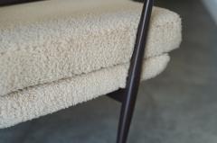 Sculptural Lounge Chairs in Teddy Wool C 1970s - 4116564