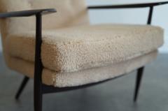 Sculptural Lounge Chairs in Teddy Wool C 1970s - 4116566