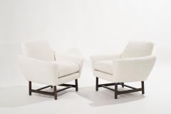 Sculptural Low Profile Lounge Chairs in Boucl Denmark 1950s - 2587719