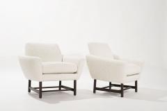 Sculptural Low Profile Lounge Chairs in Boucl Denmark 1950s - 2587722