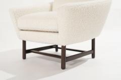 Sculptural Low Profile Lounge Chairs in Boucl Denmark 1950s - 2587724