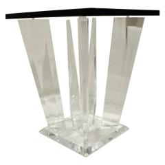 Sculptural Lucite Side Table 1970s - 334721