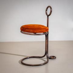 Sculptural Metal Stool probably Italy Late 20th Century - 4718686