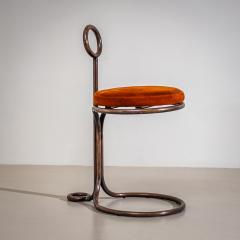 Sculptural Metal Stool probably Italy Late 20th Century - 4718687