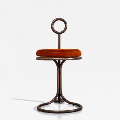Sculptural Metal Stool probably Italy Late 20th Century - 4751915