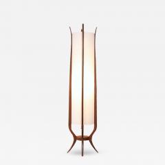 Sculptural Mid Century Modern Floor Lamp by Roller Lamp Co  - 4044019