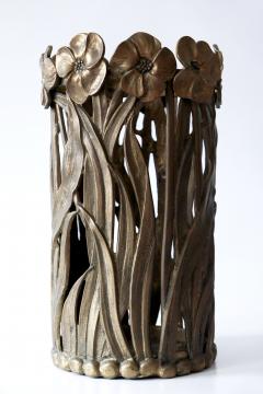Sculptural Mid Century Modern Massive Brass Umbrella Stand 1960s Germany - 1900758