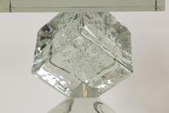 Sculptural Murano Ice Cube Drinks Table Contemporary - 3196974