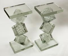 Sculptural Murano Ice Cube Drinks Table Contemporary - 3196996