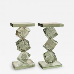 Sculptural Murano Ice Cube Drinks Table Contemporary - 3202519