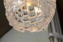 Sculptural Murano Ribbon Ceiling Pendants - 1163225