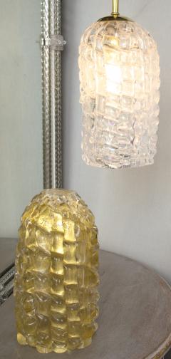 Sculptural Murano Ribbon Ceiling Pendants - 1163227