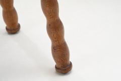 Sculptural Patinated Oak Spinning Chair Europe ca early 20th century - 3118748