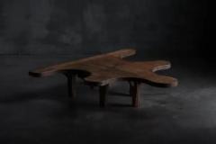 Sculptural Primitive Coffee Table France 19th Century - 4147129