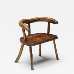 Sculptural Scandinavian Wabi Sabi Chair 1940s - 2828435