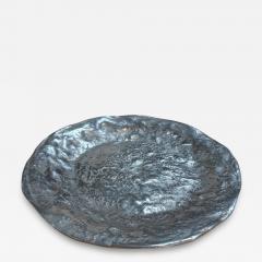 Sculptural Silver Tone Decorative Dish - 4812314