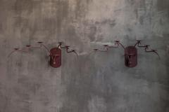 Sculptural Six Arm Wall Candelabra Europe Late 20th Century - 4706744