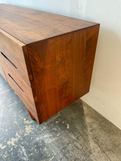 Sculptural Solid Walnut Dresser Circa 1965 - 3831387