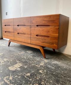 Sculptural Solid Walnut Dresser Circa 1965 - 3831390