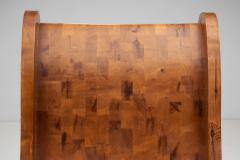 Sculptural Solid Wood Armchairs Europe ca 1960s - 2871698