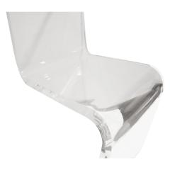 Sculptural Thick Molded Lucite Chair 1970s - 794828