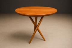 Sculptural Three Legged Side Table in Ivory Wood Brazilian Modern - 4612069