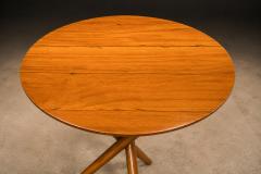 Sculptural Three Legged Side Table in Ivory Wood Brazilian Modern - 4612071