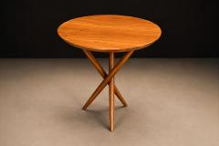 Sculptural Three Legged Side Table in Ivory Wood Brazilian Modern - 4612074