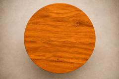 Sculptural Three Legged Side Table in Ivory Wood Brazilian Modern - 4612076