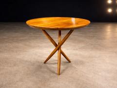 Sculptural Three Legged Side Table in Ivory Wood Brazilian Modern Lot 691A - 4511749