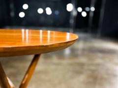 Sculptural Three Legged Side Table in Ivory Wood Brazilian Modern Lot 691A - 4511751