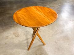 Sculptural Three Legged Side Table in Ivory Wood Brazilian Modern Lot 691A - 4511752