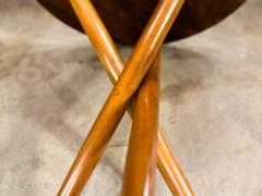 Sculptural Three Legged Side Table in Ivory Wood Brazilian Modern Lot 691A - 4511755