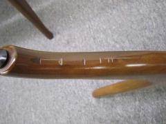 Sculptural Triangular Coffee Table Mid Century Modern - 1746156