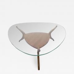 Sculptural Triangular Coffee Table Mid Century Modern - 1750240