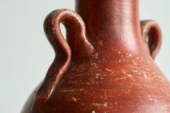 Sculptural Vase in Red and Black Pottery Early 20th Century - 4528513