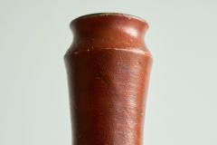 Sculptural Vase in Red and Black Pottery Early 20th Century - 4528514