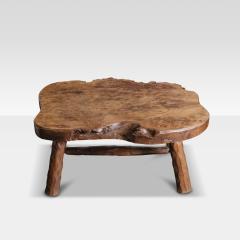 Sculptural Wood Coffee Table - 3921640