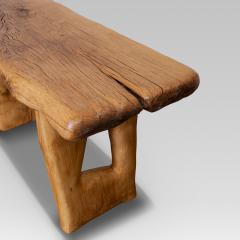 Sculptural Wood Console - 3901148