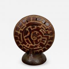 Sculptural bronze lamp in the style of Antonio Virduzzo - 856260