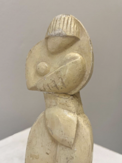 Sculpture Mother and child by Marthe Donas Plaster 1910s - 4118447