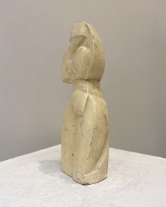 Sculpture Mother and child by Marthe Donas Plaster 1910s - 4118448