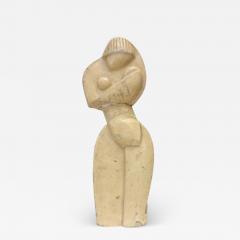 Sculpture Mother and child by Marthe Donas Plaster 1910s - 4120195