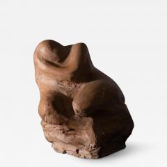 Sculpture Woman Italian anthropomorphic terracotta Signed Compiani - 3698484