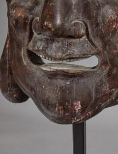 Sculpture of Wood Hoti Figure Head - 3889348