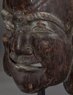 Sculpture of Wood Hoti Figure Head - 3889357