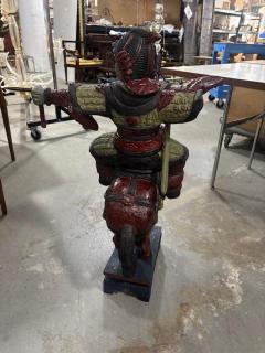 Sculpture of a Mongolian Warrior on Horse - 4639615