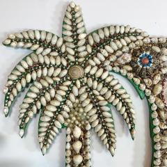 Sea Shell Decorated Photo Frame from Tanzania East Africa 1950s - 3098031